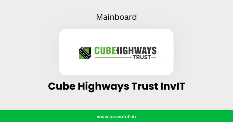 Cube Highways Trust InvIT IPO
