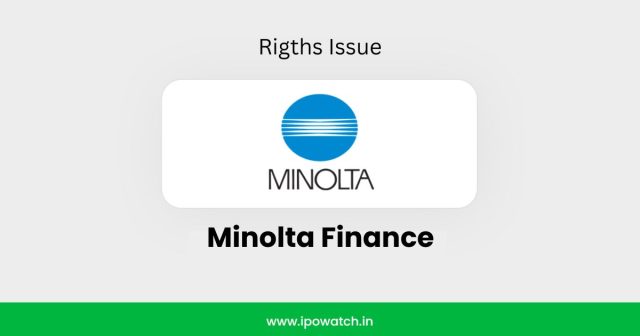 Minolta Finance Rights Issue 2026