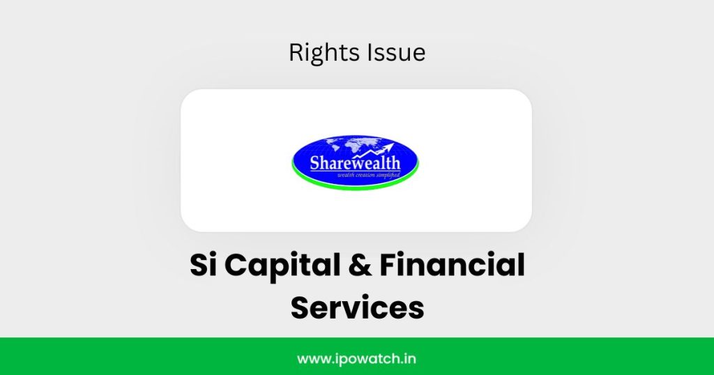 Si Capital & Financial Services Rights Issue 2026