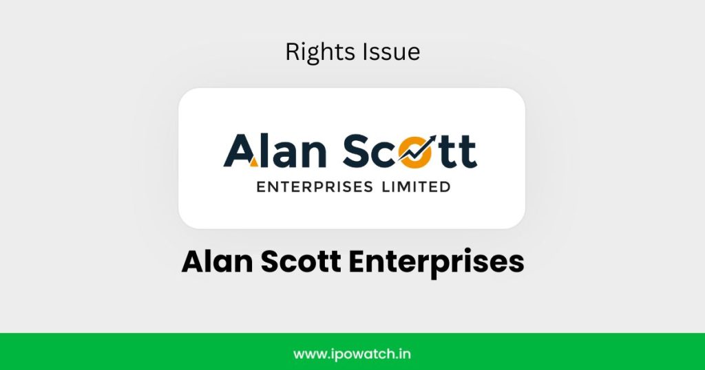 Alan Scott Enterprises Rights Issue 2026