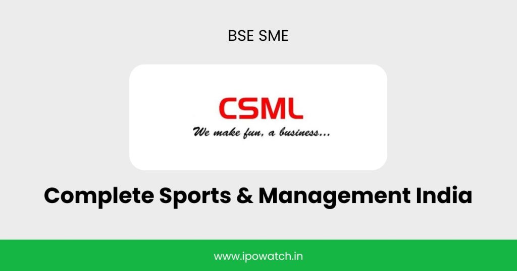 Complete Sports & Management India IPO