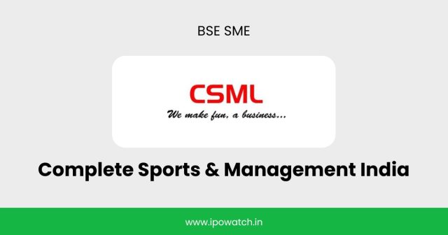 Complete Sports & Management India IPO