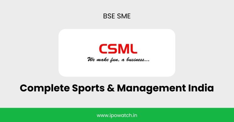 Complete Sports & Management India IPO