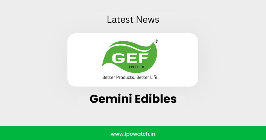 Gemini Edibles IPO