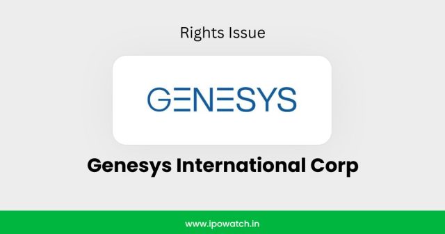 Genesys International Corp Rights Issue 2026