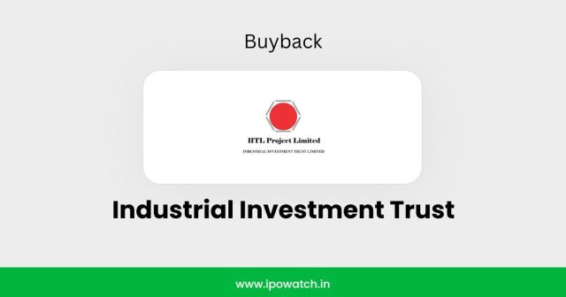 Industrial Investment Trust Buyback 2026