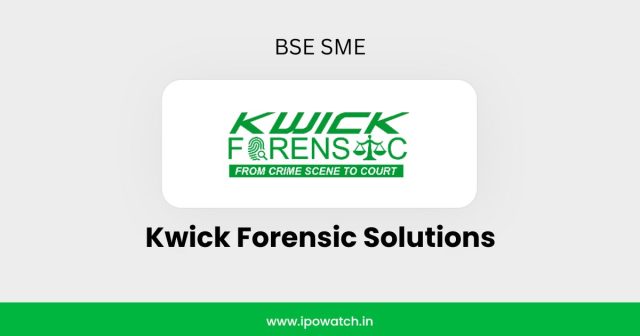 Kwick Forensic Solutions IPO
