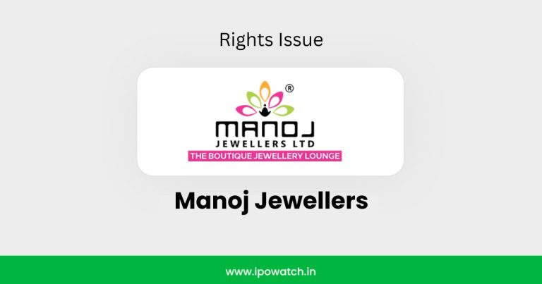 Manoj Jewellers Rights Issue 2026
