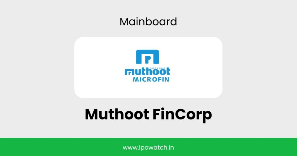 Muthoot FinCorp IPO