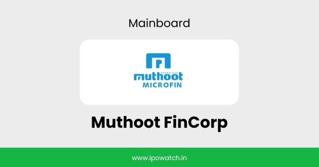 Muthoot FinCorp IPO