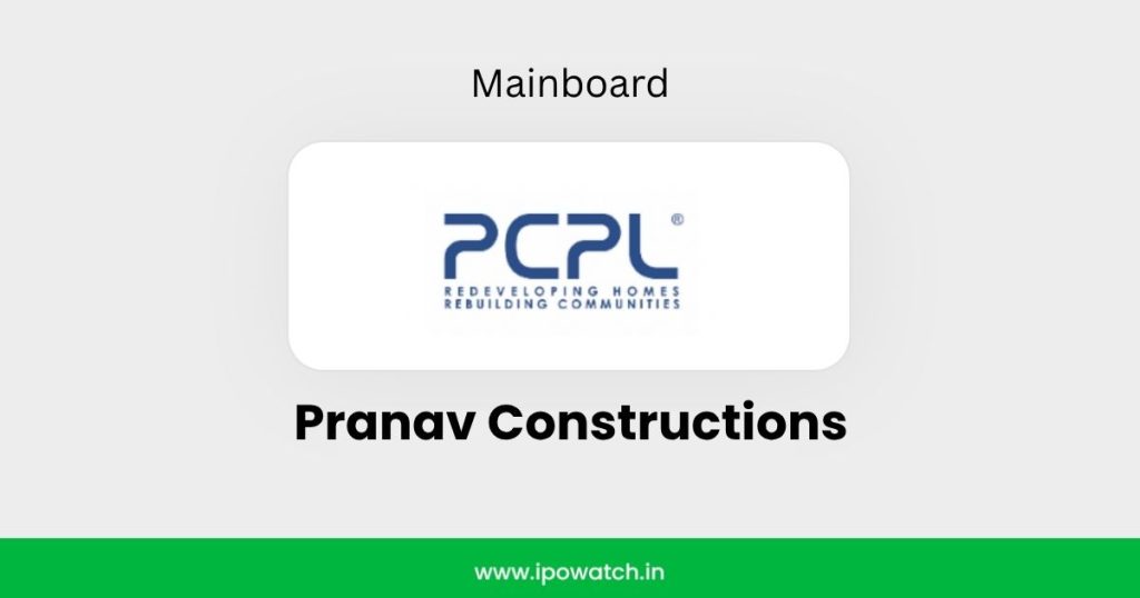 Pranav Constructions IPO