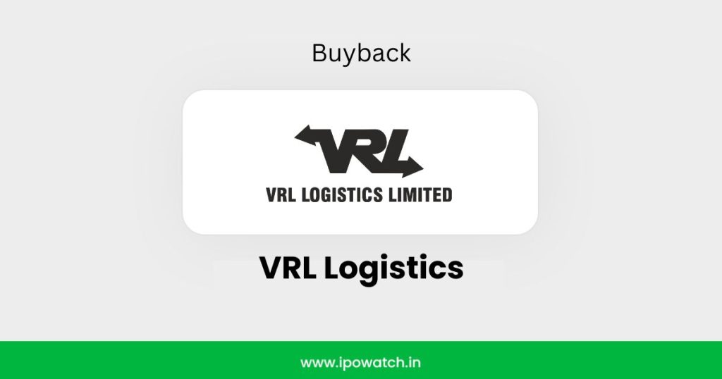 VRL Logistics Buyback 2026