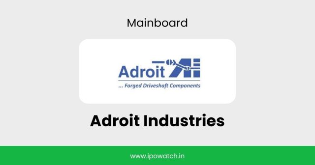 Adroit Industries IPO