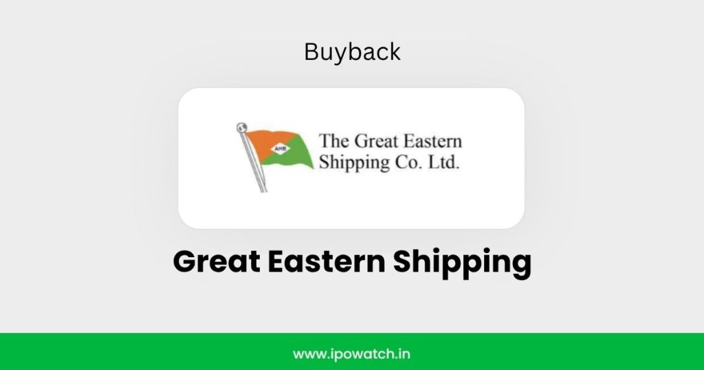 Great Eastern Shipping Buyback 2026
