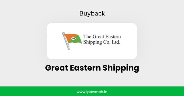 Great Eastern Shipping Buyback 2026