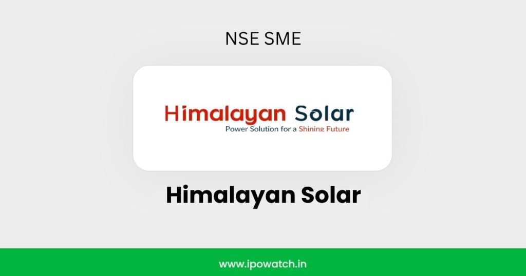 Himalayan Solar IPO
