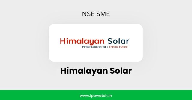 Himalayan Solar IPO