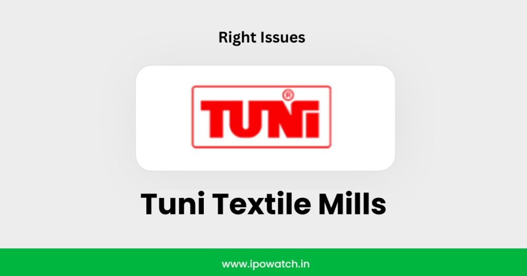 Tuni Textile Mills Rights Issue 2026