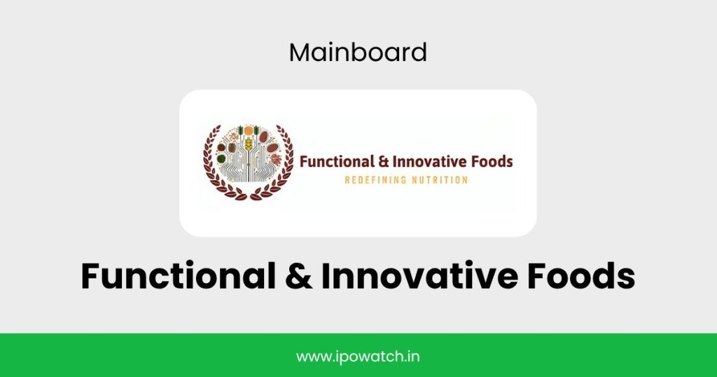 Functional & Innovative Foods IPO