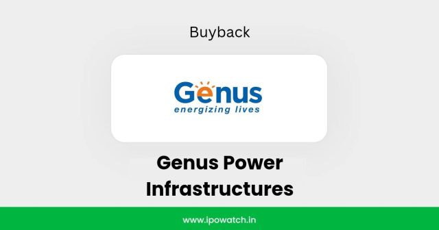 Genus Power Infrastructures Buyback 2026