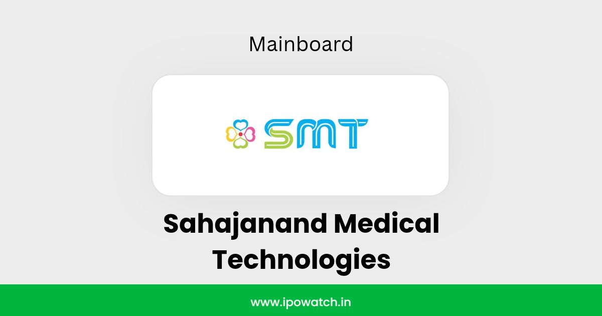 Sahajanand Medical Technologies IPO