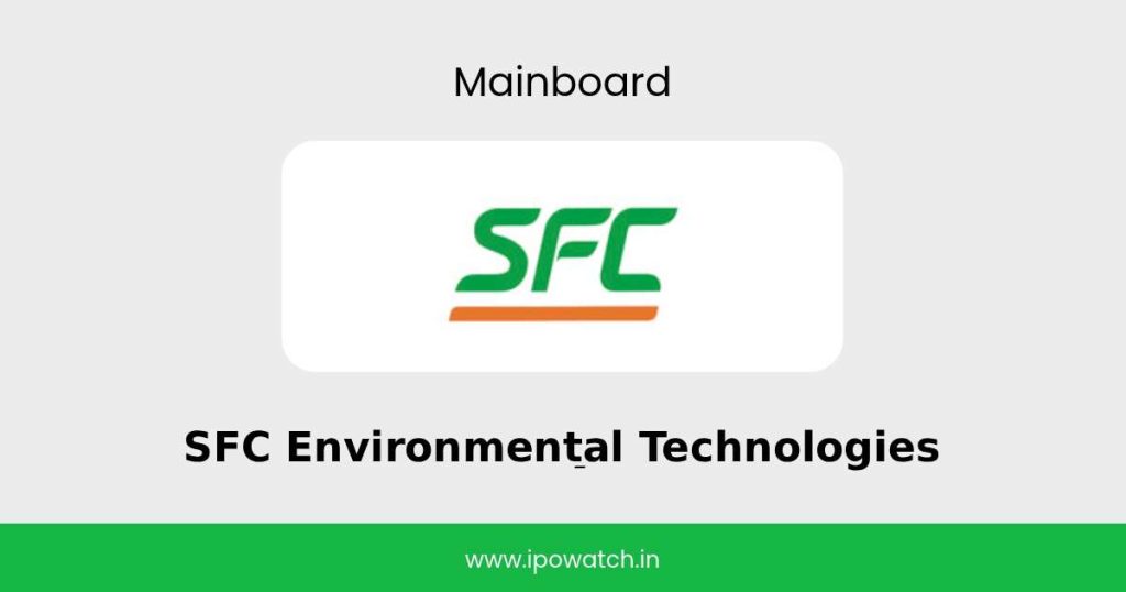 SFC Environmental Technologies IPO