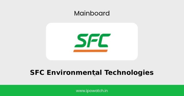SFC Environmental Technologies IPO