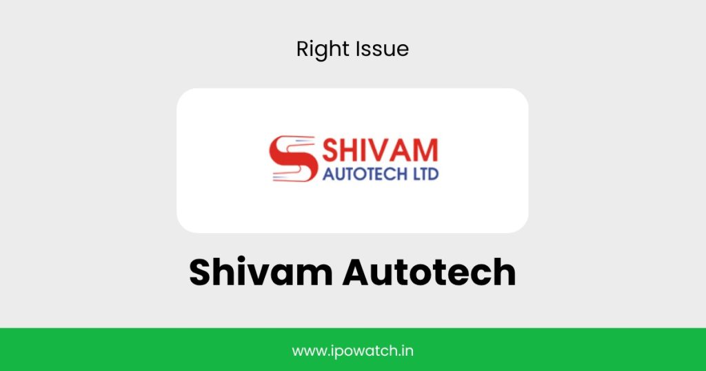 Shivam Autotech Rights Issue 2026